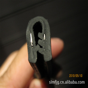 U Shaped Rubber <b>PVC</b> Edging <b>Strip</b> 17 32 Inch Width 1 4 Inch Thickness For Door Window Protection Sealing Decorative Use - Product Image 5