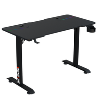 Bureau de jeu RGB pas cher, nouveau modèle BEISIJIE, table de jeu pour ordinateur, bureau de jeu pour salle de jeux