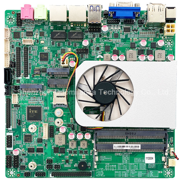 High Performance Intel Core I5-11320H Mini ITX Motherboard with Iris Xe Graphics 2 DDR4 DIMM for Gaming Laptop New Product