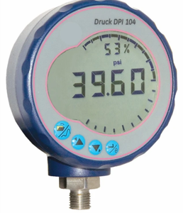 Manomètre numérique Druck DPI104-13G, 20 bars, précision 0,05 % FS, précision ±0,05 %, entrée inférieure NPT 1/4, cadran 95 mm, RS232 - Product Image 1