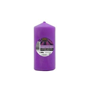 VELA LAVANDA, élégante bougie en cire de paraffine parfumée à la lavande, pour aromathérapie et spa, décoration d'intérieur - Product Image 1