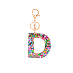 <span class=keywords><strong>2025</strong></span> mới nhất đầy màu sắc trái tim long lanh Acrylic <span class=keywords><strong>Keychain</strong></span> 26 chữ cái túi tag <span class=keywords><strong>Keychain</strong></span> cho món quà - Product Image 5