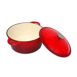 <span class=keywords><strong>Set</strong></span> di casseruola per forno olandese smaltato in ghisa di alta qualità pentole pentola smaltata in ghisa - Product Image 4