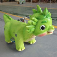 Cetnology Équipement d'attraction pour parc d'aventure intérieur/extérieur pour enfants, animatronique en acier grandeur nature à monnayeur, thème dessin animé