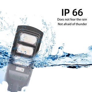 Lámpara <span class=keywords><strong>Solar</strong></span> <span class=keywords><strong>Led</strong></span> para exteriores, lámpara de calle, poste de iluminación, luz de calle <span class=keywords><strong>solar</strong></span>, nueva - Product Image 3