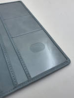 Portefeuille de documents de voiture en cuir PU personnalisé, porte-carte d'immatriculation, organisateur de documents automobiles