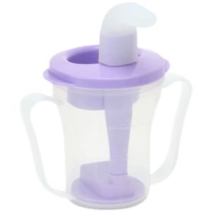 Stability Anti Splash Lid Custom <b>Plastic</b> <b>Drinking</b> <b>Cups</b> For Elderly - Product Image 5