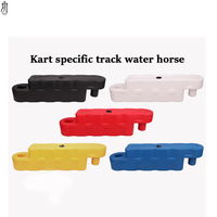 Mini Barrière de Piste en Plastique DIY pour Voiture RC de Drift et Karting, Protection Anti-Collision pour Course Télécommandée, Remplissable d'Eau, Protection IP66