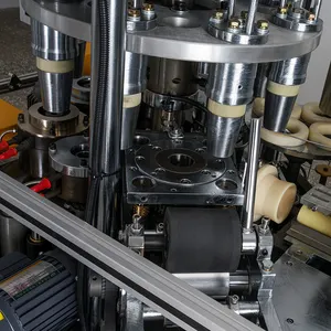 コーヒーティーカップとプレートを作るための最も人気のある高速全自動リップル紙コップ機械