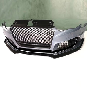 Kit Carrozzeria Stile RS3 con Griglia Nera e Labbro Anteriore per Audi A3 S3 8V 2013 2014 2015 2016 - Product Image 2