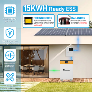 Tewaycell От 8 до 10 лет гарантия 15 кВтч 30 кВтч <span class=keywords><strong>Lifepo4</strong></span> аккумулятор 48 В 200ah 300ah <span class=keywords><strong>400Ah</strong></span> 600Ah для домашней системы хранения энергии - Product Image 4