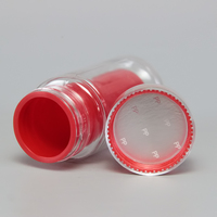 Prix d'usine – Flacon de luxe à double paroi pour capsules, pilules, médicaments et compléments, avec bouchon à vis