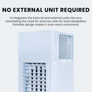 Aire Acondicionado Portátil Comercial de 3HP, Sistema de Refrigeración Automático con R-410A para Almacenes, Fábricas e Industrias, 220V - Product Image 3