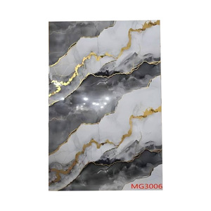 Panel de Pared de PVC Alternativo a la Loseta de Mármol, Lámina de PVC UV de 3mm - Product Image 1