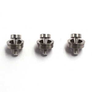 Vis de fixation captive anti-perte à tête mini en acier inoxydable finition naturelle avec embase à bride creuse - Product Image 3