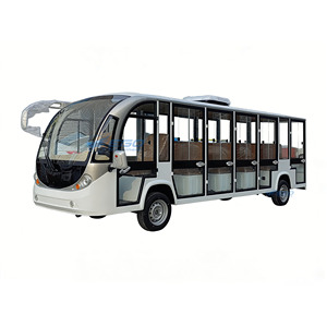 Fournisseur chinois en gros de bus touristique électrique blanc de haute qualité à 17 places, personnalisable - Product Image 2