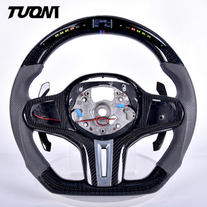 Volante de Coche de Fibra de Carbono LED para G20 G28 G29 G30 G32 G38 G11 G12 G05 G01 G02 - Product Image 1