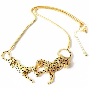 Iscover-collar de leopardo chapado en oro potify 2023, colgante personalizado - Product Image 6