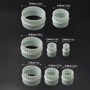 Nuevo Cortador de Galletas Ecológico, Molde para <span class=keywords><strong>Donuts</strong></span>, Anillo para Repostería, Plástico Verde No Tóxico, Resistente al Calor, Herramienta para Hornear Galletas y <span class=keywords><strong>Donuts</strong></span> - Product Image 3
