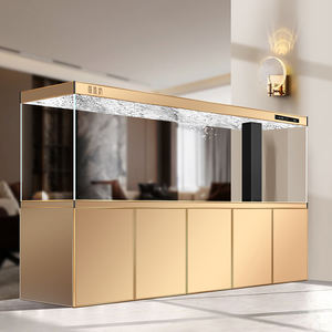 25W eco-friendly durevole illuminazione a LED acquario acquario vetro rettangolo di lusso per la decorazione del salotto di casa - Product Image 6