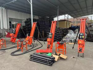 水井戸掘削リグ油圧クローラータイプミニポータブル水井戸用 - Product Image 4