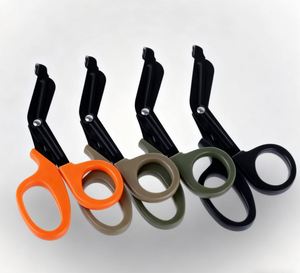 Camping Hiking Climbing EMT Shears-Heavy Duty Steel Waterproof Emergency Bandage Cutting <b>Tool</b> for Wilderness Survival Tour Use - Product Image 1