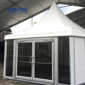 KENTEN 3m x 3m gazébo salon Commercial, maison d'exposition, chapiteau, auvent, tente d'affaires 10x10 avec murs pour événements - Product Image 2