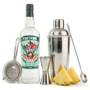 Rum Blanco Puro FASTKING 40% <span class=keywords><strong>Alc</strong></span>./Vol. Sabor Neutro, Botella de 70cl, Grado Premium, Proveedor Mayorista de Shandong, China - Product Image 1