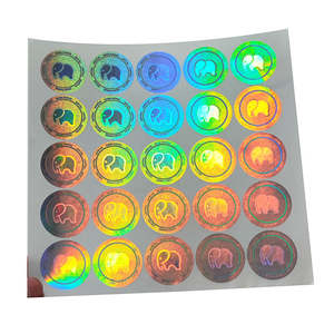 ملصق هولوجرام ليزر مخصص بكلمة VOID، ملصق ثلاثي الأبعاد للتغليف والختم للشركات، ملصق هولوجرام آمن ضد التلاعب والفتح - Product Image 4