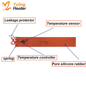 Bande chauffante électrique flexible en silicone 220V pour bouteille de <span class=keywords><strong>gaz</strong></span> liquéfié ceinture chauffante auxiliaire 5/10/15/50KG <span class=keywords><strong>chauffage</strong></span> - Product Image 3