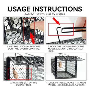 Icona trappola per topi trappola per topi di alta qualità trappola per topi trappola per topi fabbrica vendite dirette a prezzi bassi - Product Image 6