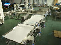 Système d'alimentation automatique à bon prix, ligne d'emballage de pâtisseries et de gâteaux, machine d'emballage en flux pour barres chocolatées, mini machine d'emballage en flux