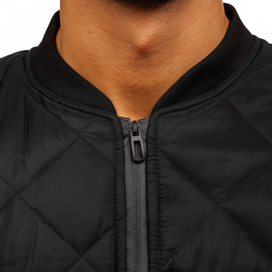 Chaqueta de bombardero estampada personalizada, chaqueta de bombardero streatwear de lujo, chaqueta de bombardero OEM personalizada para hombre - Product Image 1