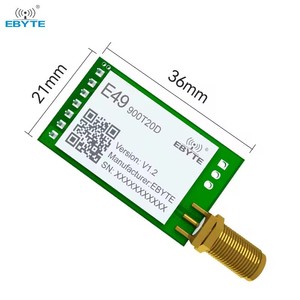 อีไบท์ E49-900T20D 850-930MHz 2.5 กม. 20dBm โมดูลเครื่องส่งและรับสัญญาณไร้สาย Rf โมดูลไร้สายแบบเสียบปลั๊ก - Product Image 2