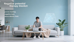 OEM améliorant le trouble du sommeil, tapis de soins de santé d'insomnie matelas de thérapie de potentiel de chauffage FIR négatif - Product Image 4