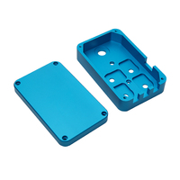 Boîtier d'amplificateur audio DIY étanche en aluminium usiné CNC pour effets de compression de guitare électrique