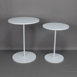 Modern Simple Wedding <strong>Poseur</strong> <strong>Table</strong> 80cm Height Round Metal Cocktail <strong>Table</strong> Set for Event Party Decor - Product Image 3