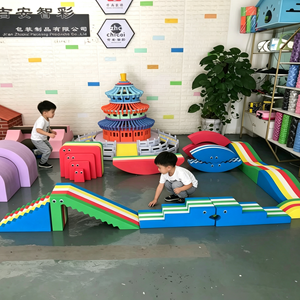 Juego de Espuma para Gatear y Escalar en Interiores, Juguetes Educativos Montessori, Bloques de Escalada de Espuma Coloridos para Niños Pequeños de 1 a 3 Años - Product Image 6