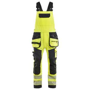 BLAKLADER - 262616483399D96 Peto con pechera Hi-Vis Elástico en 4 direcciones Hi-vis Amarillo/Negro-EAN 7330509930342 ROPA DE TRABAJO DE 2017 - Product Image 1