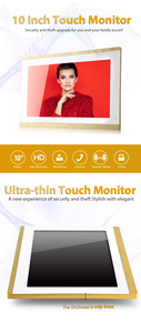 <span class=keywords><strong>Sonnette</strong></span> vidéo filaire 10 pouces avec résolution 720P, résistante à l'eau, compatible Tuya Smart pour la connectivité via application mobile - Product Image 2
