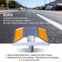 Borne de signalisation routière en aluminium certifiée CE, haute résistance, étanche IP68, pour la sécurité routière