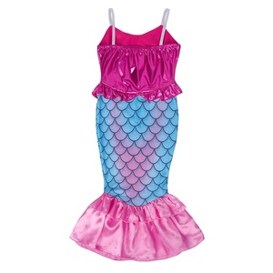 Costume <span class=keywords><strong>de</strong></span> <span class=keywords><strong>petite</strong></span> sirène pour filles, <span class=keywords><strong>robe</strong></span> <span class=keywords><strong>de</strong></span> princesse <span class=keywords><strong>Ariel</strong></span> avec bandeau, robes <span class=keywords><strong>de</strong></span> cosplay pour fête <span class=keywords><strong>de</strong></span> princesse - Product Image 6