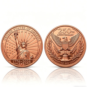 <span class=keywords><strong>Moneta</strong></span> commemorativa USA in rame puro 999 da 5 once, con rilievo 3D, per il 250° anniversario degli Stati Uniti - Product Image 5