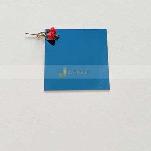 LL165 Feuille de miroir en or bleu 304 201 Plaque en acier inoxydable 8K Service de pliage de surface Fabricant de miroir en or 201 couleur - Product Image 1