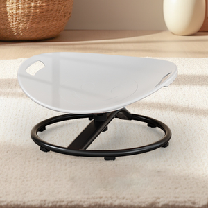 Chaise tournante sensorielle à base métallique pour enfants autistes et tout-petits - Chaise pivotante durable et écologique pour jeux d'intérieur et entraînement à la rotation assise - Product Image 5