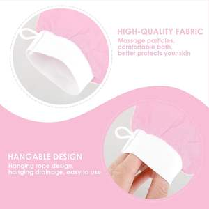 ถุงมือขัดผิวที่ตายแล้วจากเกาหลีทำจากเส้นใยวิสคอสธรรมชาติ - Product Image 4