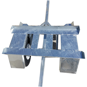 <span class=keywords><strong>Remorque</strong></span> galvanisée de 50 kg/<span class=keywords><strong>500kg</strong></span>, tracteur longeur de poubelle - Product Image 6