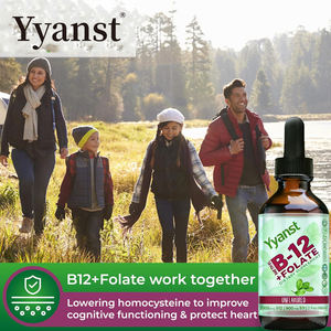 Suplemento Dietético de Vitamina B12 en Gotas de Marca Blanca para Adultos, Protege el Corazón y Apoya la Salud Inmunológica, Combate la Grasa - Product Image 3