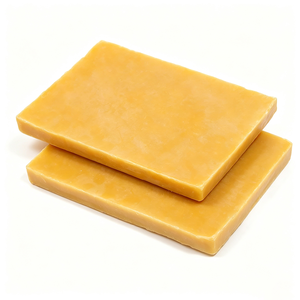 Bloc de cire d'abeille pure naturelle, cire d'abeille brute jaune pour la fabrication de bougies, cosmétiques, savons, DIY, OEM disponible - Product Image 2