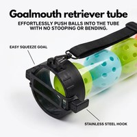 OEM ODM Personnalisé – Tube de ramassage de balles de pickleball détachable en 2 parties, 104 cm, avec 14 balles de couleurs aléatoires – Ramasseur de balles portable